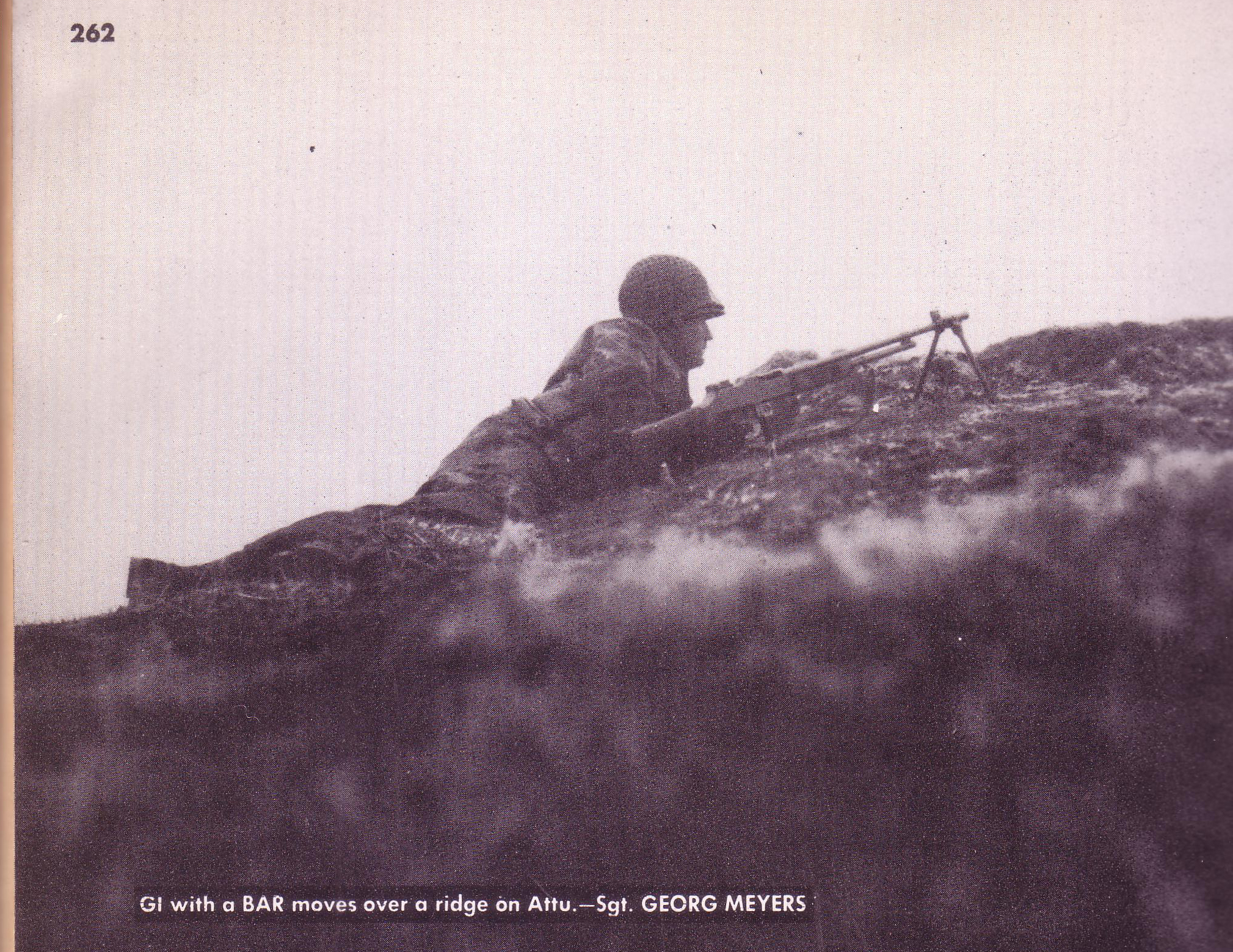 Lone Soldier, Taken By Georg Meyer of Yank Magazine